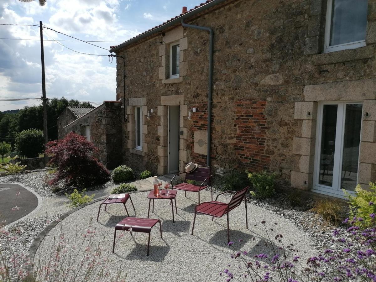 Le Bois Aux Feuilles Blanches Villa Saint-Michel-Mont-Mercure ภายนอก รูปภาพ
