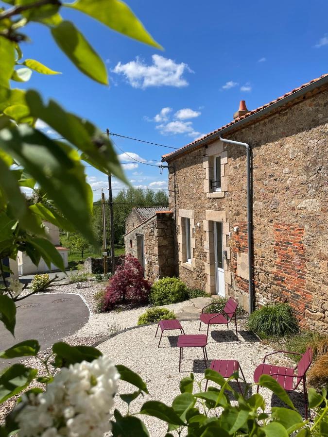 Le Bois Aux Feuilles Blanches Villa Saint-Michel-Mont-Mercure ภายนอก รูปภาพ